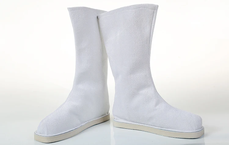 Chinese Traditional Ancient Hanfu Performance Shoes Boots For Adult Kids Peking Opera Folk Dancing Qing Dynasty Accessory Shoes