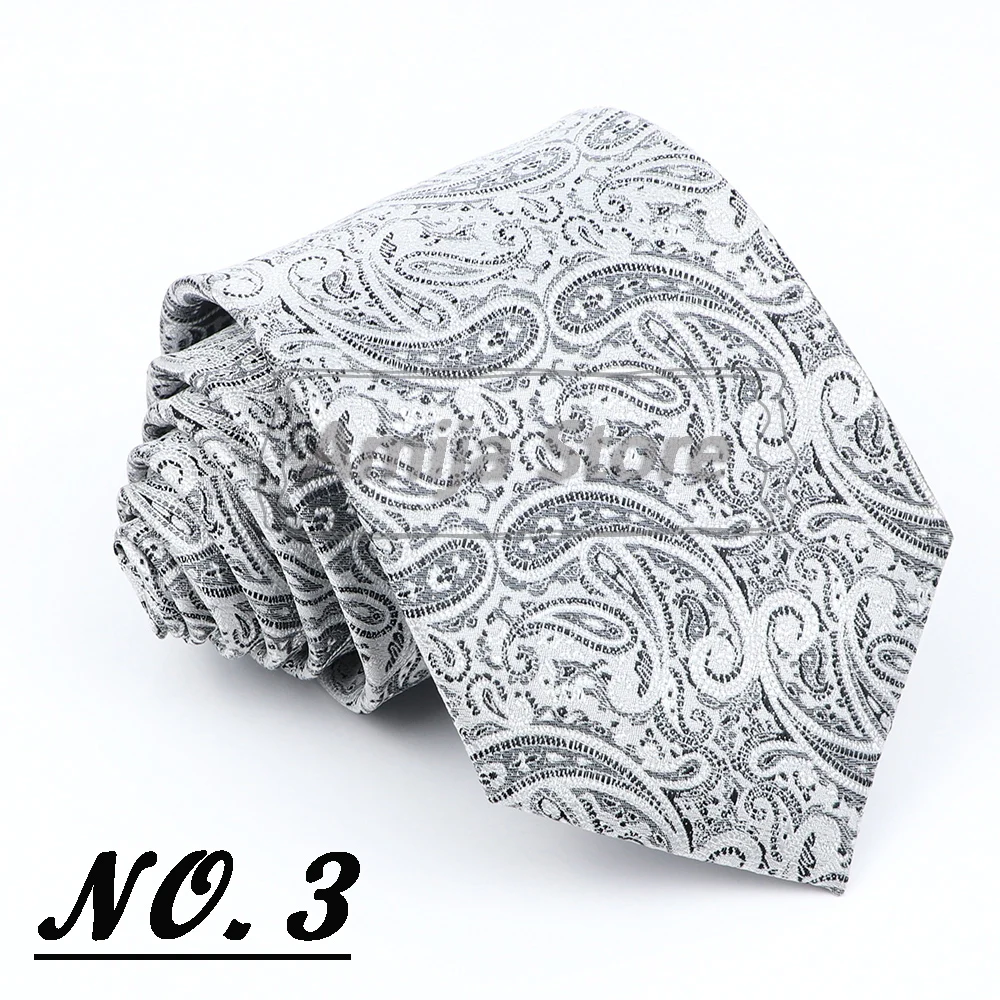 52 Styles Men's Tie Fashion Floral Striped Plaid Print Jacquard Necktie Accessories Daily Wear Cravat Wedding Party Gift For Man