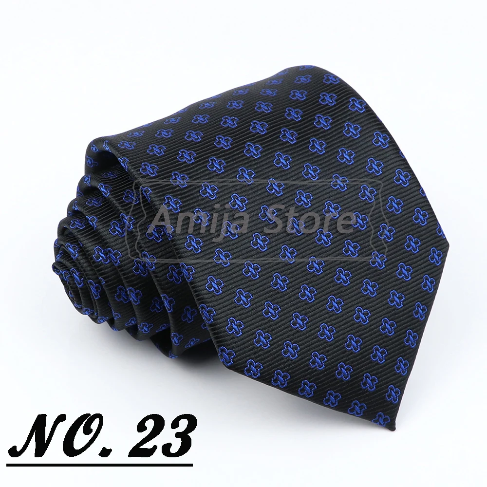 52 Styles Men's Tie Fashion Floral Striped Plaid Print Jacquard Necktie Accessories Daily Wear Cravat Wedding Party Gift For Man