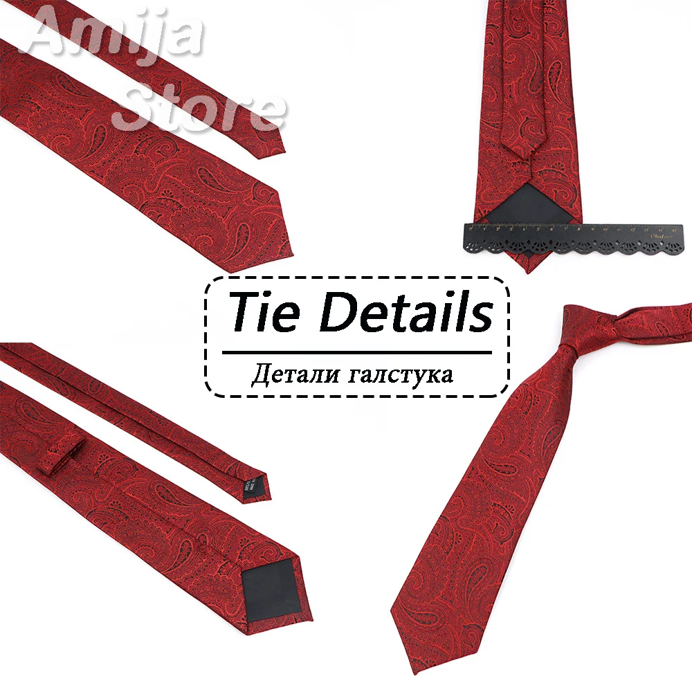 52 Styles Men's Tie Fashion Floral Striped Plaid Print Jacquard Necktie Accessories Daily Wear Cravat Wedding Party Gift For Man