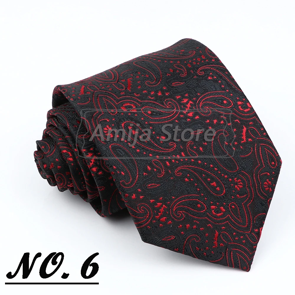52 Styles Men's Tie Fashion Floral Striped Plaid Print Jacquard Necktie Accessories Daily Wear Cravat Wedding Party Gift For Man