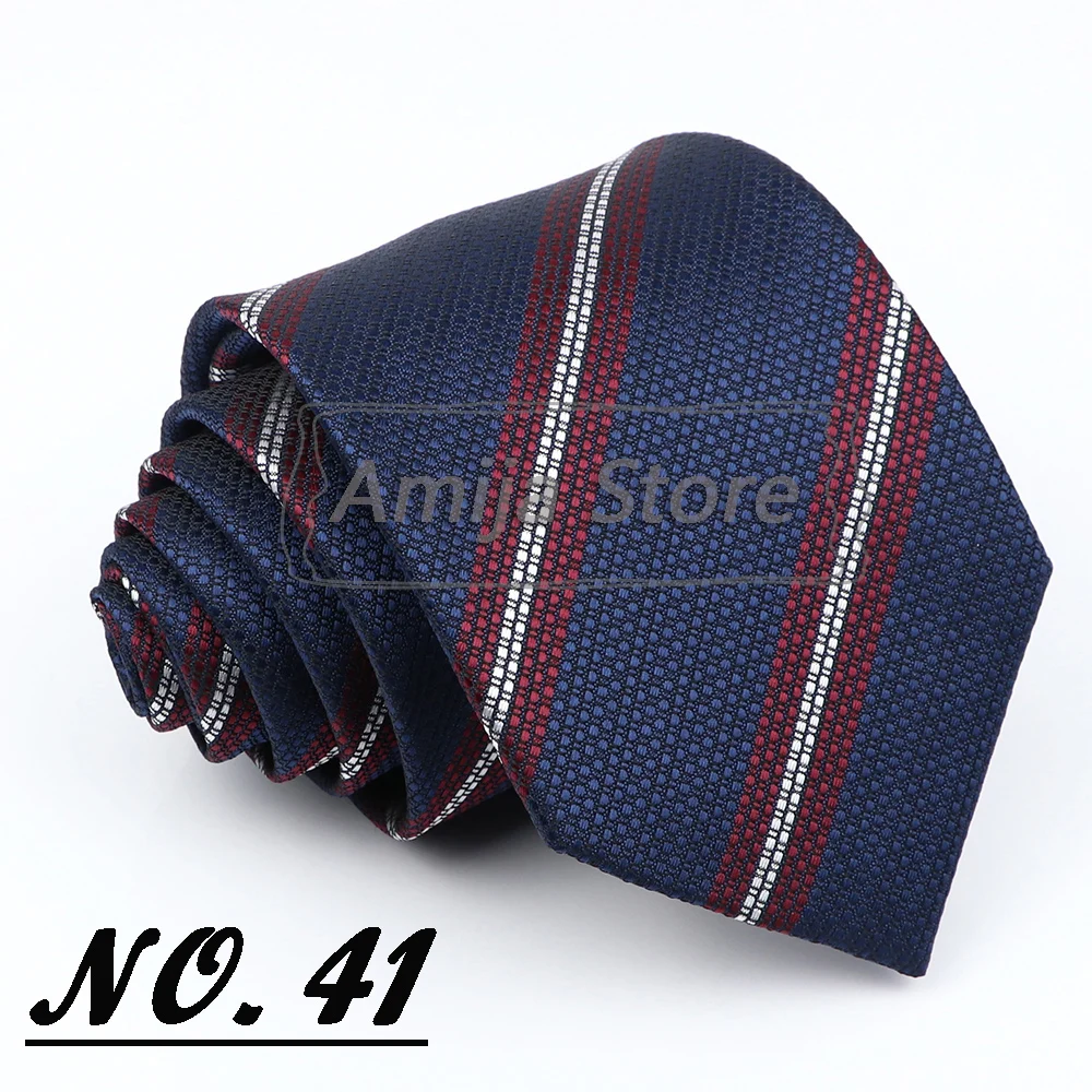 52 Styles Men's Tie Fashion Floral Striped Plaid Print Jacquard Necktie Accessories Daily Wear Cravat Wedding Party Gift For Man
