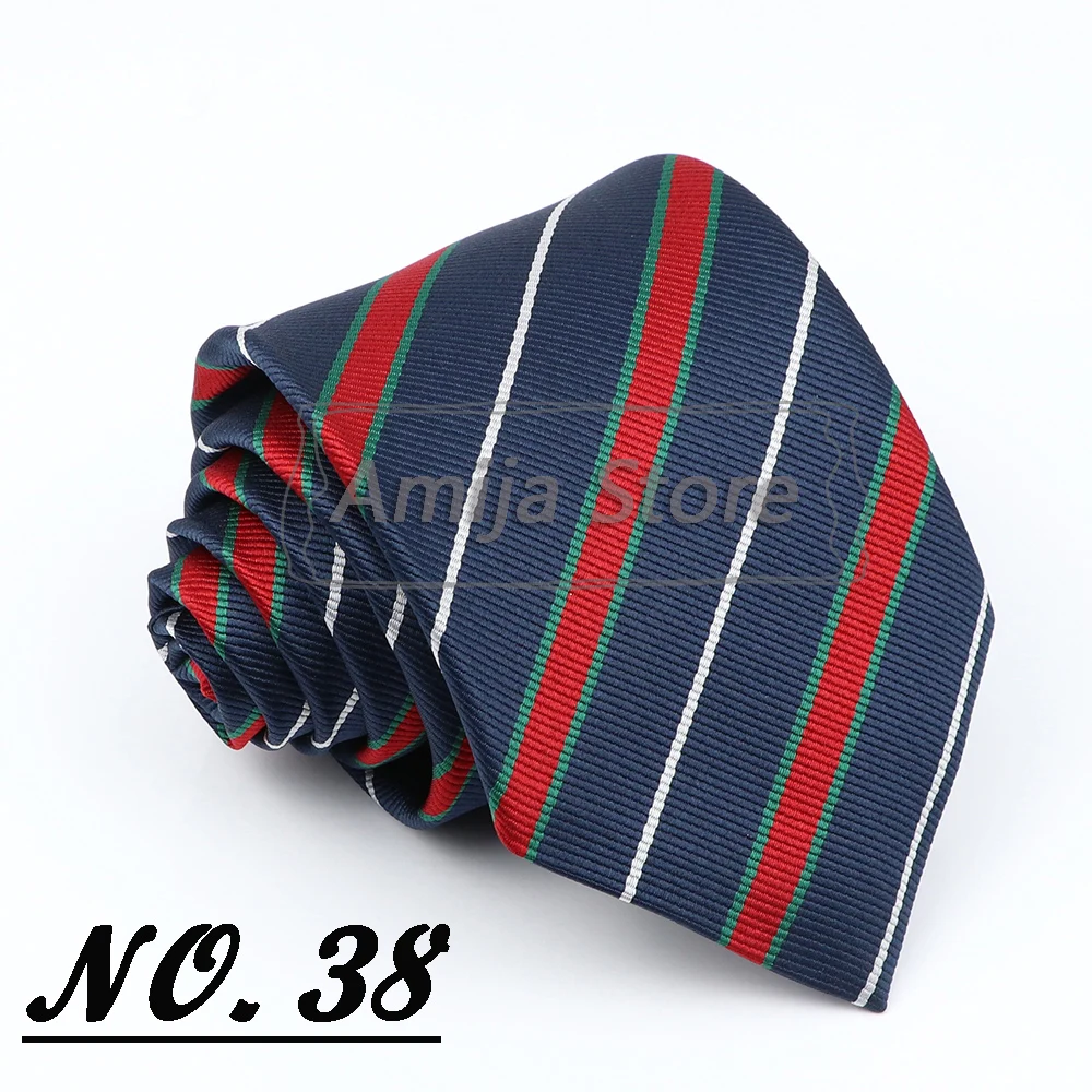 52 Styles Men's Tie Fashion Floral Striped Plaid Print Jacquard Necktie Accessories Daily Wear Cravat Wedding Party Gift For Man