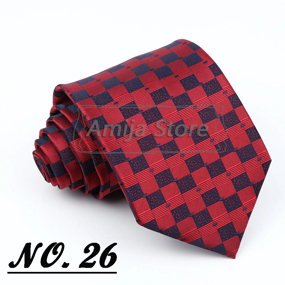 52 Styles Men's Tie Fashion Floral Striped Plaid Print Jacquard Necktie Accessories Daily Wear Cravat Wedding Party Gift For Man