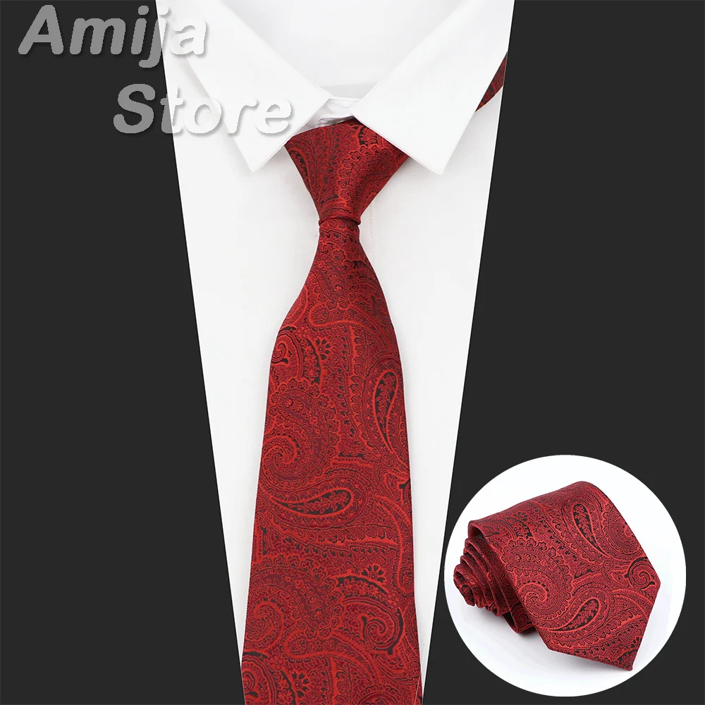 52 Styles Men's Tie Fashion Floral Striped Plaid Print Jacquard Necktie Accessories Daily Wear Cravat Wedding Party Gift For Man