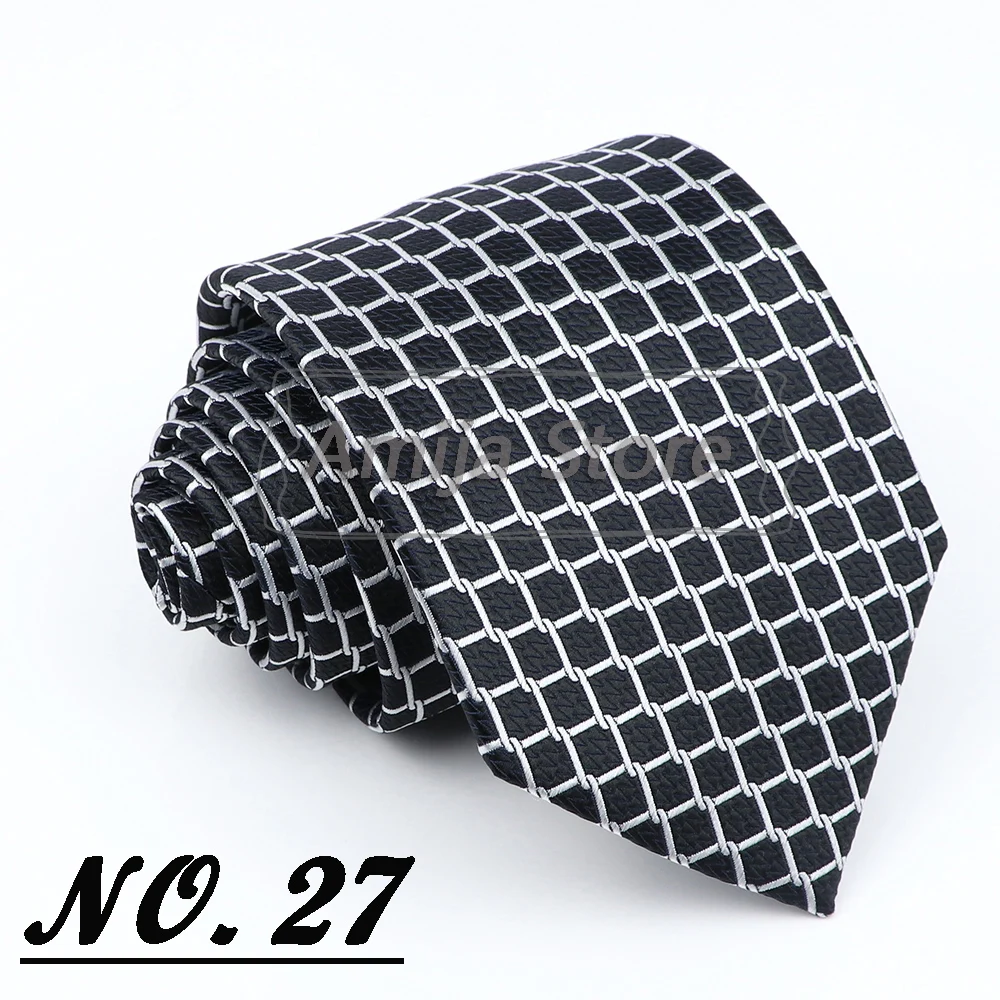 52 Styles Men's Tie Fashion Floral Striped Plaid Print Jacquard Necktie Accessories Daily Wear Cravat Wedding Party Gift For Man