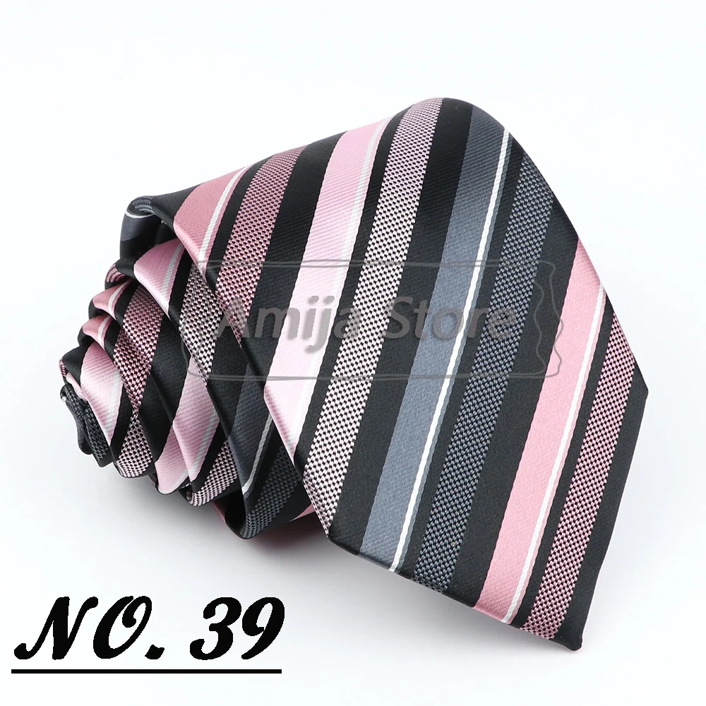52 Styles Men's Tie Fashion Floral Striped Plaid Print Jacquard Necktie Accessories Daily Wear Cravat Wedding Party Gift For Man