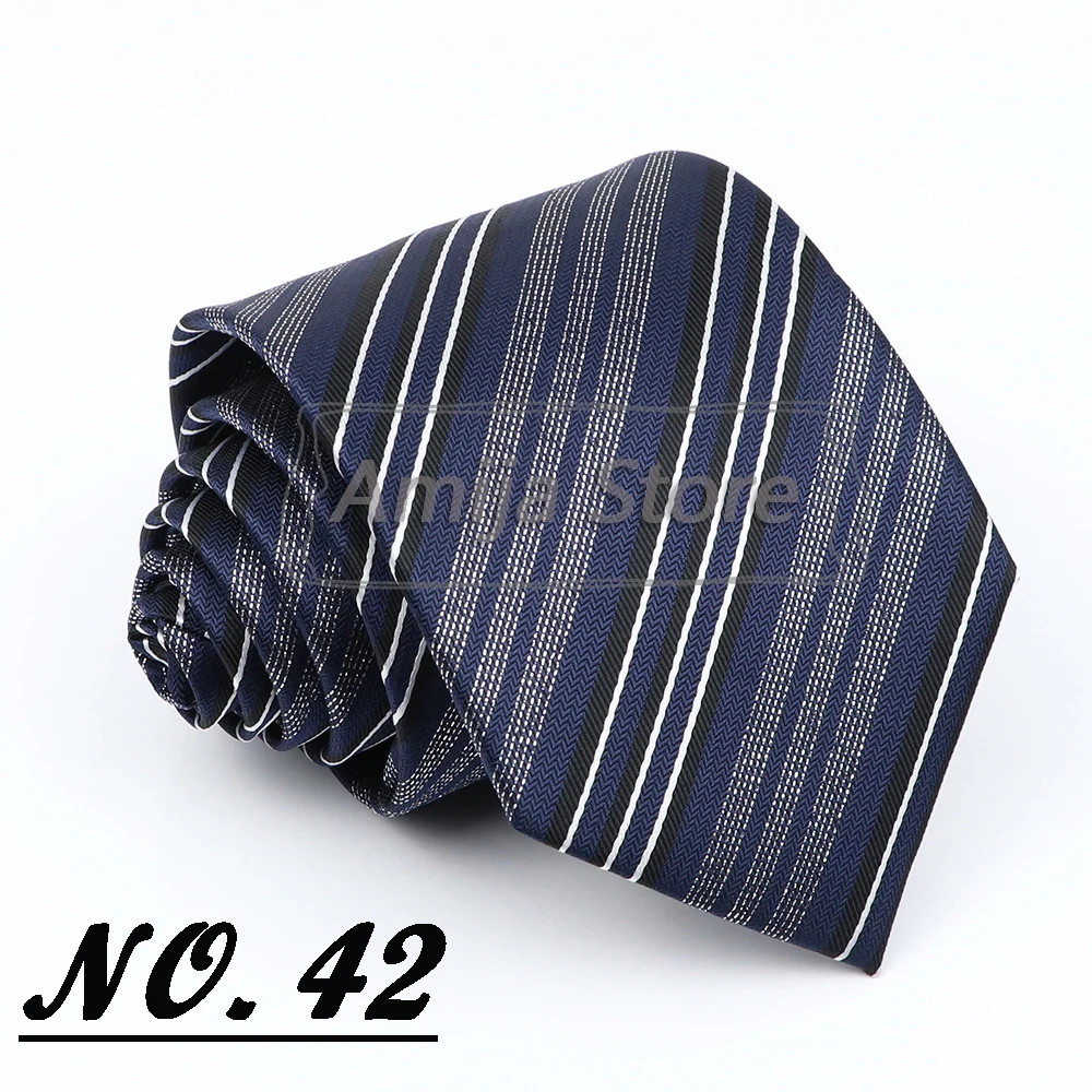 52 Styles Men's Tie Fashion Floral Striped Plaid Print Jacquard Necktie Accessories Daily Wear Cravat Wedding Party Gift For Man