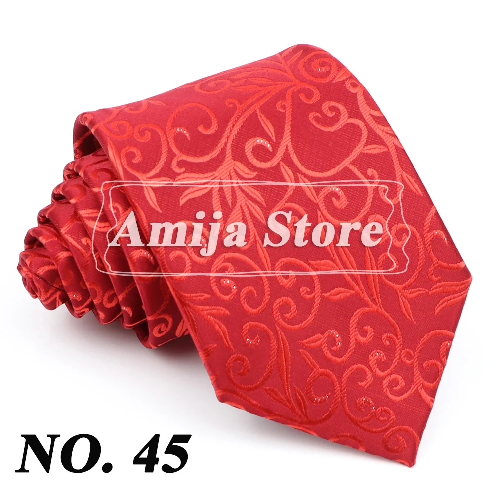 52 Styles Men's Tie Fashion Floral Striped Plaid Print Jacquard Necktie Accessories Daily Wear Cravat Wedding Party Gift For Man