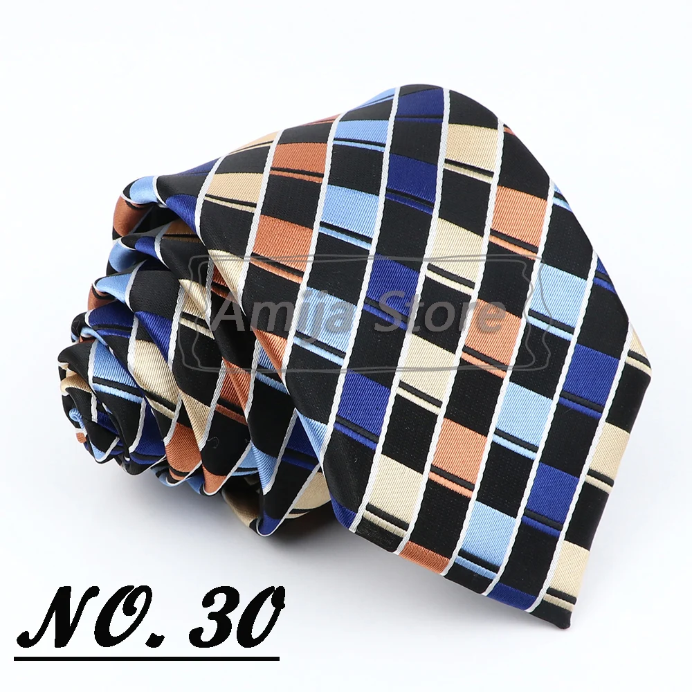 52 Styles Men's Tie Fashion Floral Striped Plaid Print Jacquard Necktie Accessories Daily Wear Cravat Wedding Party Gift For Man