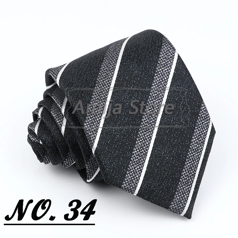52 Styles Men's Tie Fashion Floral Striped Plaid Print Jacquard Necktie Accessories Daily Wear Cravat Wedding Party Gift For Man