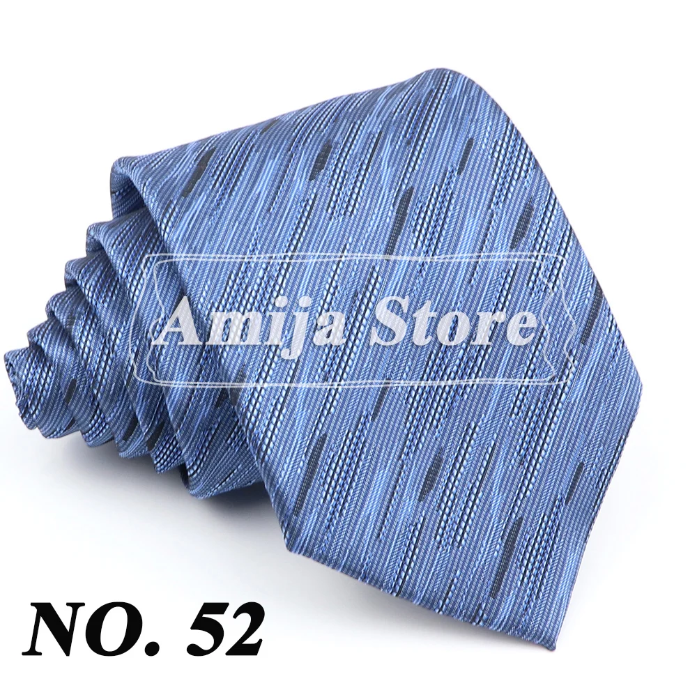 52 Styles Men's Tie Fashion Floral Striped Plaid Print Jacquard Necktie Accessories Daily Wear Cravat Wedding Party Gift For Man