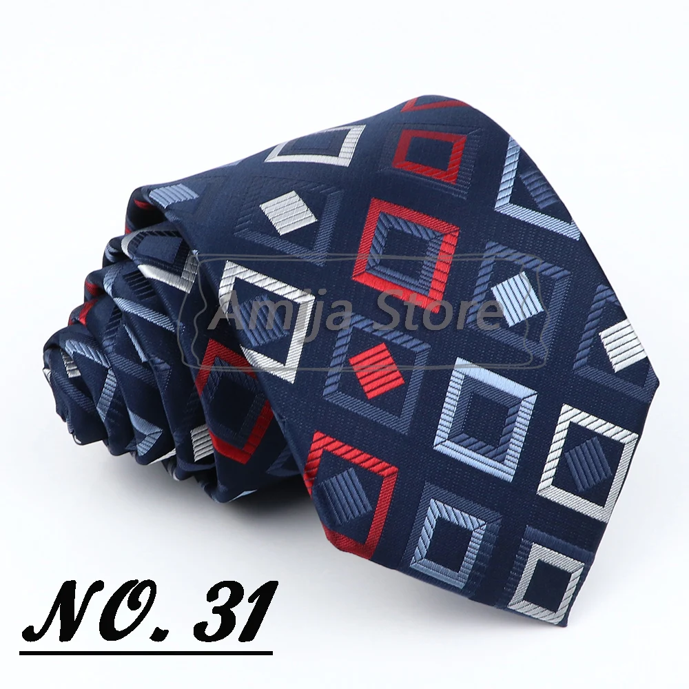 52 Styles Men's Tie Fashion Floral Striped Plaid Print Jacquard Necktie Accessories Daily Wear Cravat Wedding Party Gift For Man