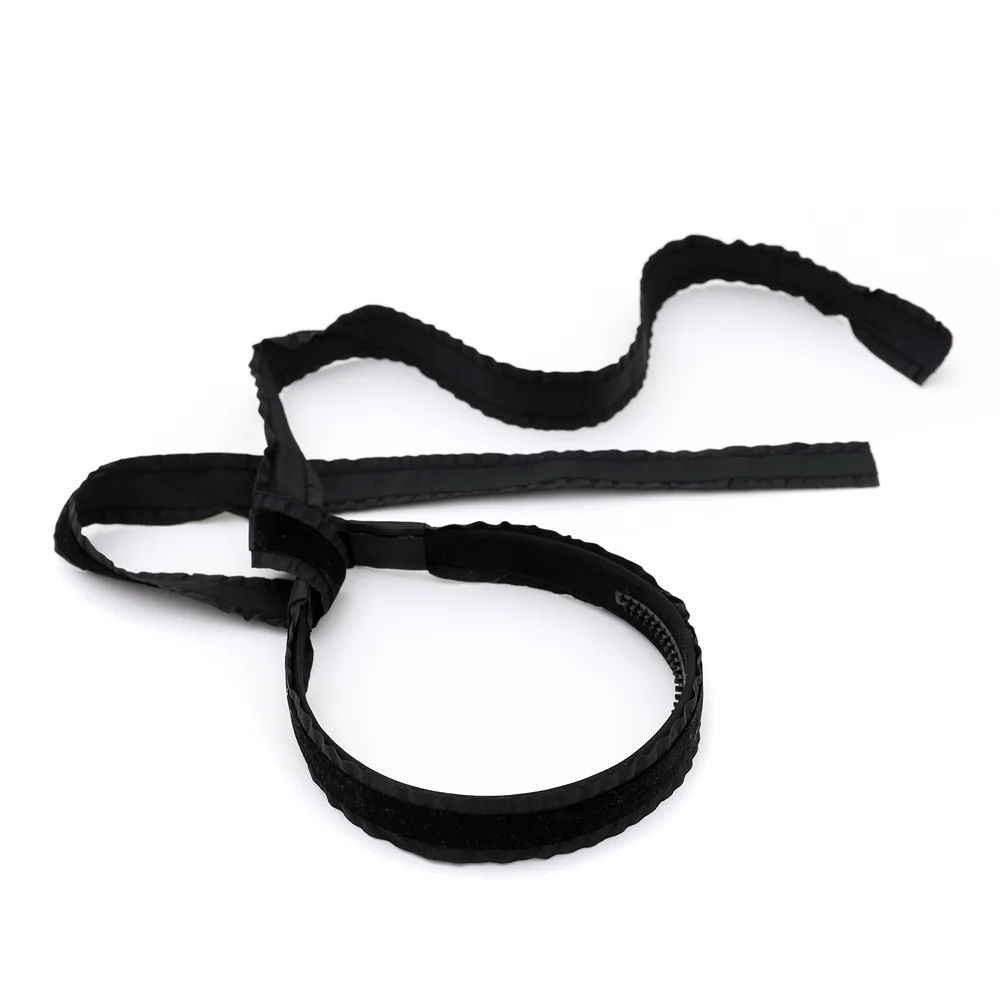 Fashion New ruffle velvet Hair Accessories Hairband bow scruchy large clips girls Headband With Tie band