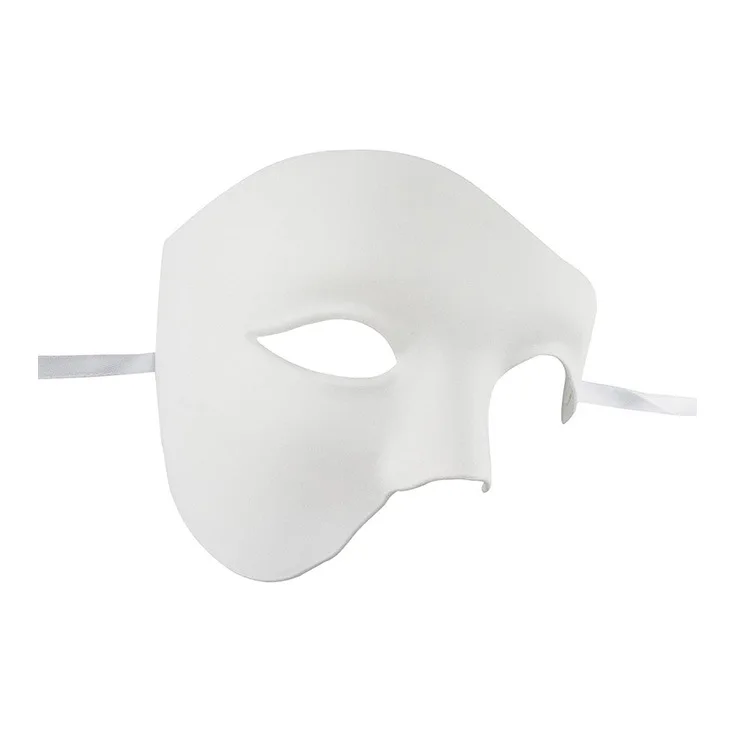 Halloween Steampunk Phantom Masquerade Cosplay Mask ABS Plastic Half Face Men/Women Punk Carnival Costume Props