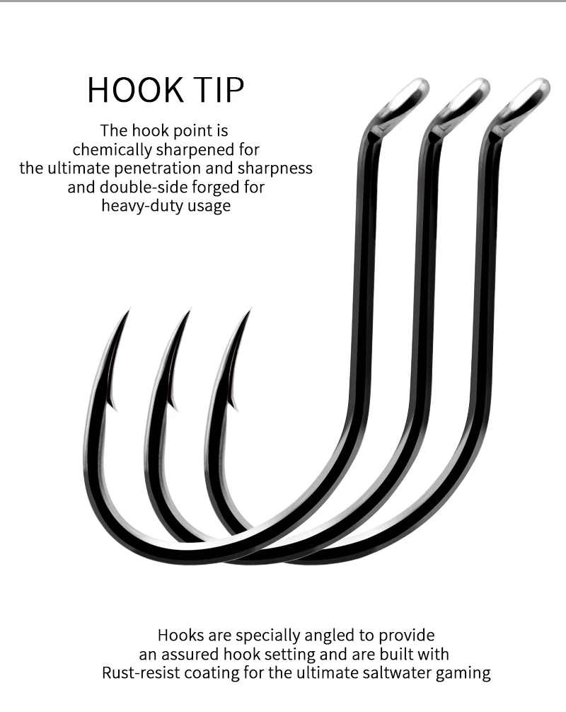 ZYZHE 3~15Pcs Octopus Beak Fishing Hooks  Bkk Hooks High Carbon Steel Sea or Freshwater Fishing Hooks Black Octopus Fishhooks
