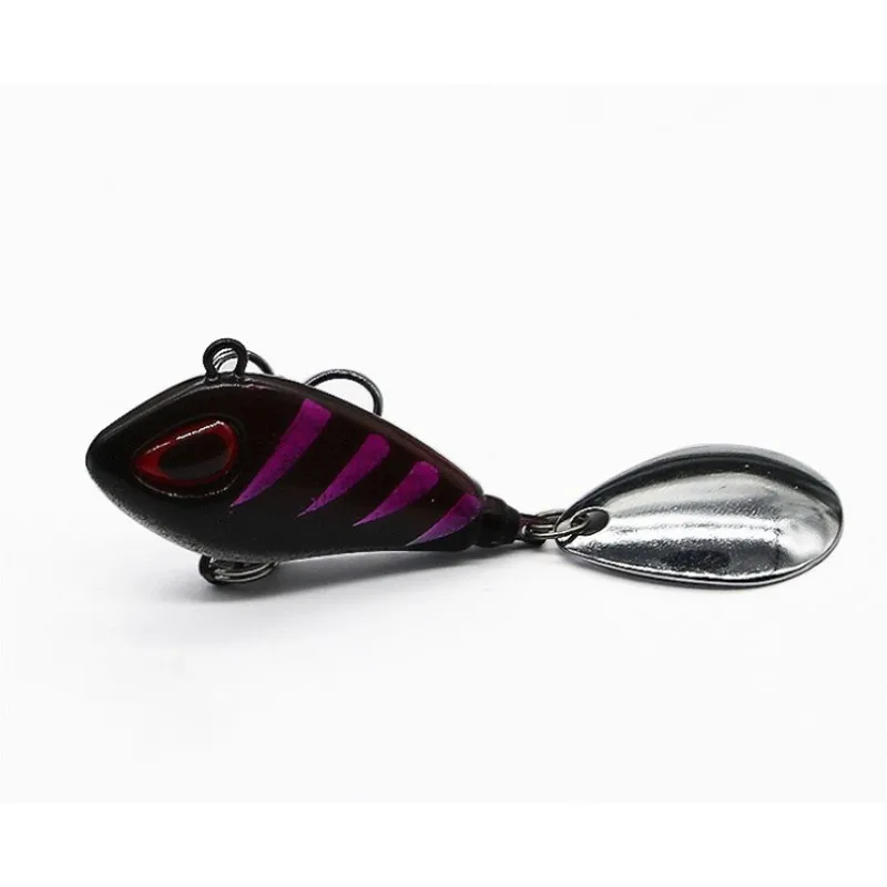 ZWICKE 1pcs Metal Mini VIB with Spoon Fishing Lure Winter Fishing Tackle Crankbait Vibration Spinner Sinking Bait 6g10g17g25g