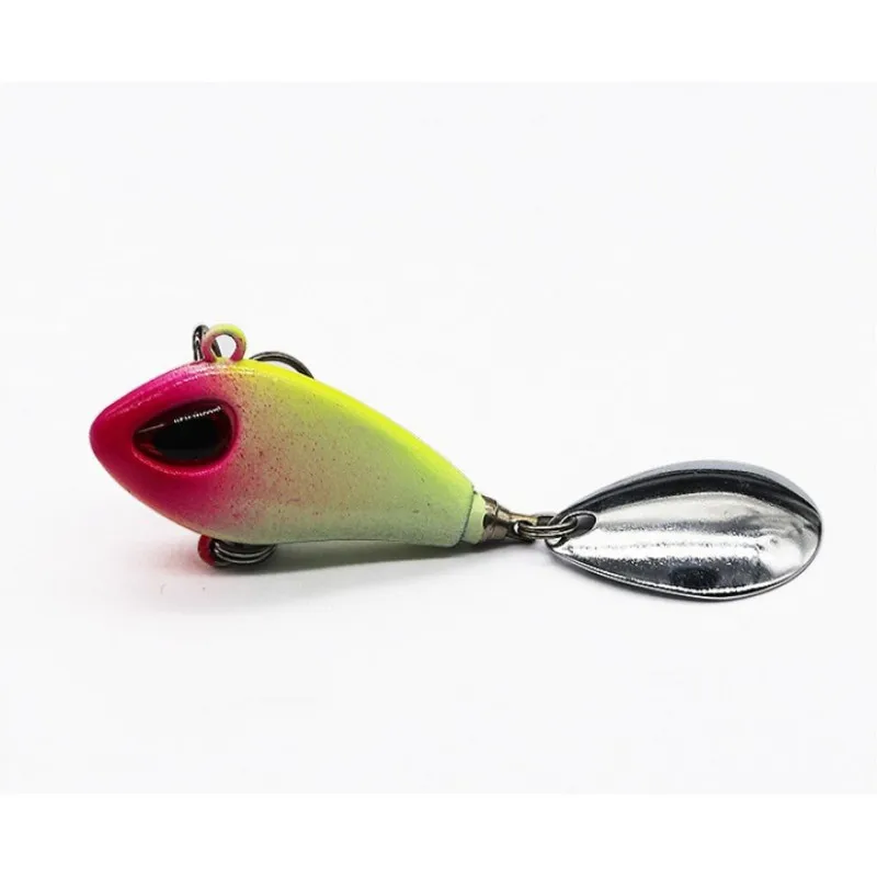 ZWICKE 1pcs Metal Mini VIB with Spoon Fishing Lure Winter Fishing Tackle Crankbait Vibration Spinner Sinking Bait 6g10g17g25g