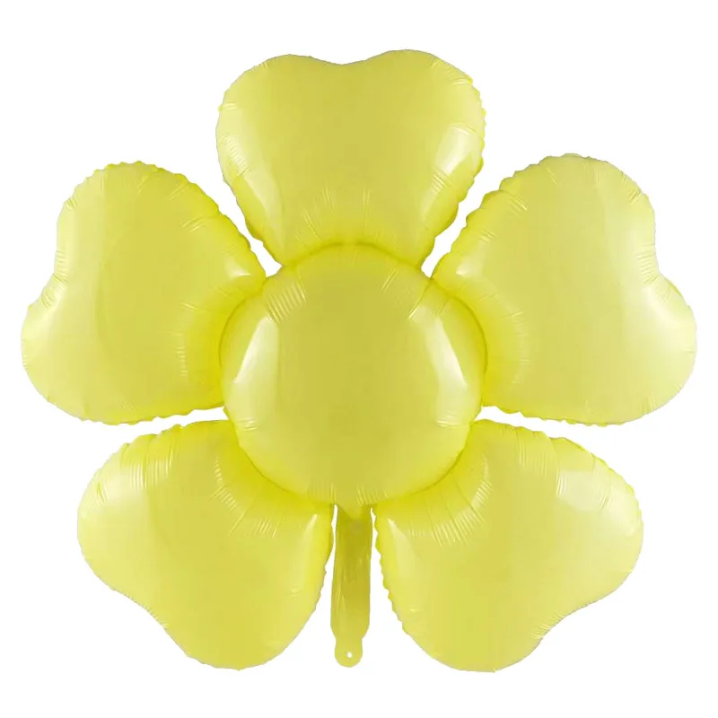 New Daisy Aluminum Film Balloon Colorful Smiling Face Bee Five Petal Flower Horse Caron Sun Flower Birthday Party Picnic Camping