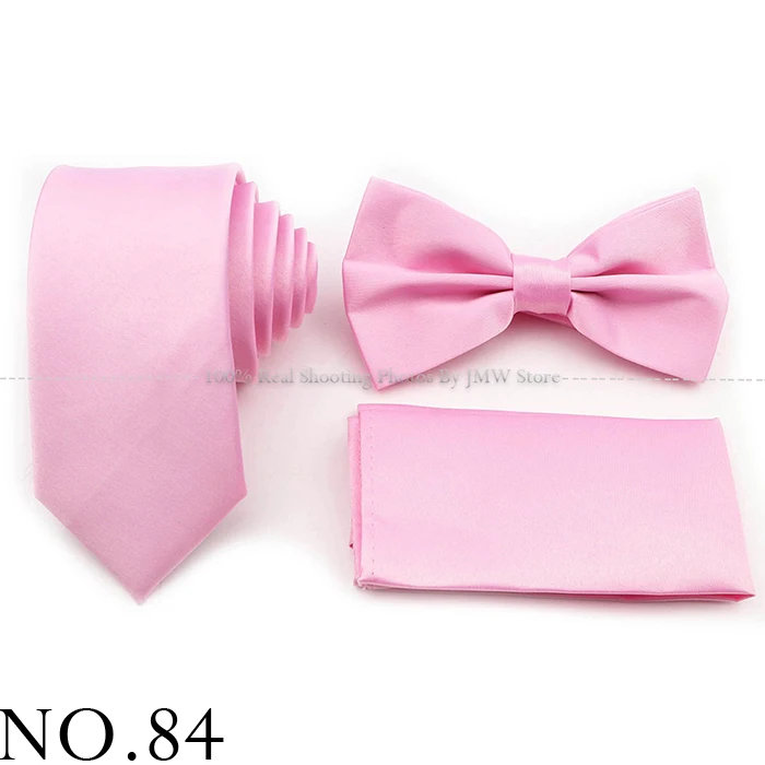 Hot Sale Purple Pink Sage Green Tie Set Polyester Necktie Bowtie Cufflink Brooch For Groom Suit Wedding Cravat Shirt Accessory