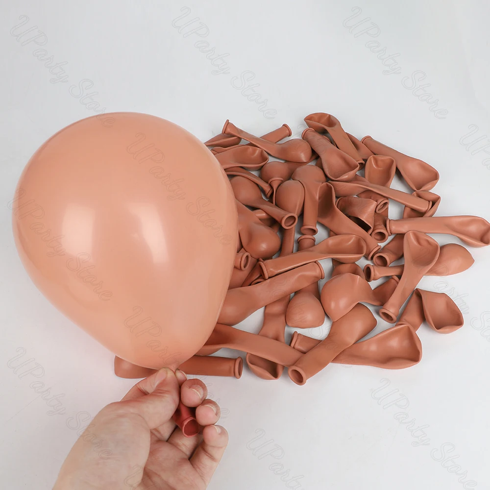 5/10/12/18inch Dusty Pink Balloons Retro Rose Hot Pink Pastel Light Pink Balloons for Birthday Wedding Baby Shower Party Decorat