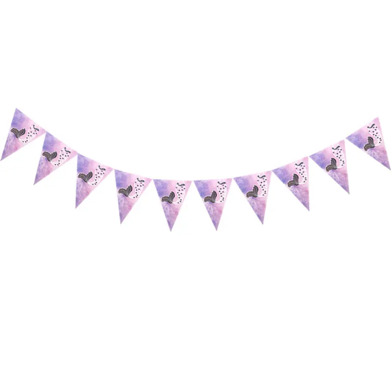 Mermaid Party Decorations Supplies Mermaid Disposable Plates Cup Napkins Set for Girls Baby Shower Mermaids Princess Birthday