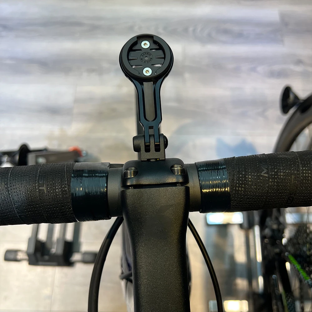 XODCK Trek Bontrager Blendr BMC ICS Cervelo Bike Stem Handlebar Out-front Gopro Combo Mount for Garmin Wahoo Bryton IGPSPORT
