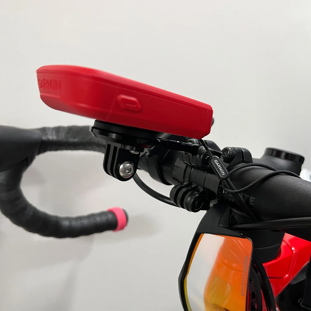 XODCK Trek Bontrager Blendr BMC ICS Cervelo Bike Stem Handlebar Out-front Gopro Combo Mount for Garmin Wahoo Bryton IGPSPORT
