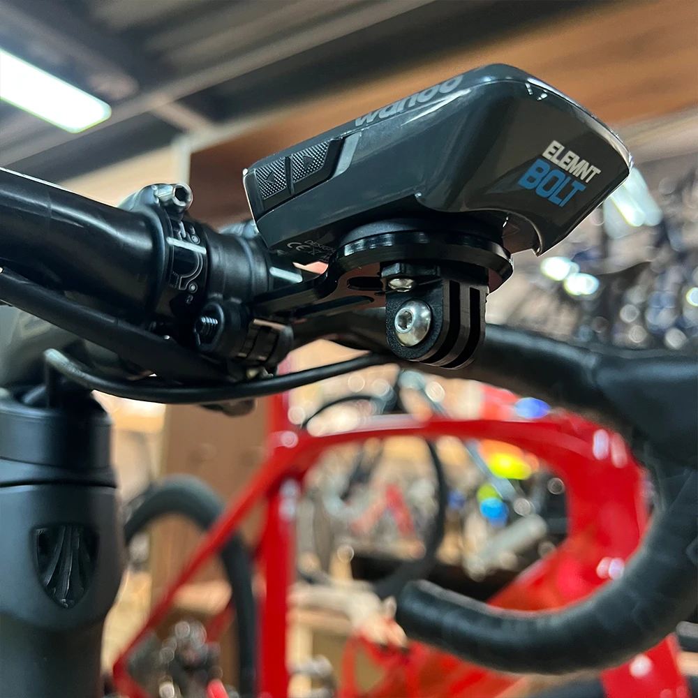 XODCK Trek Bontrager Blendr BMC ICS Cervelo Bike Stem Handlebar Out-front Gopro Combo Mount for Garmin Wahoo Bryton IGPSPORT