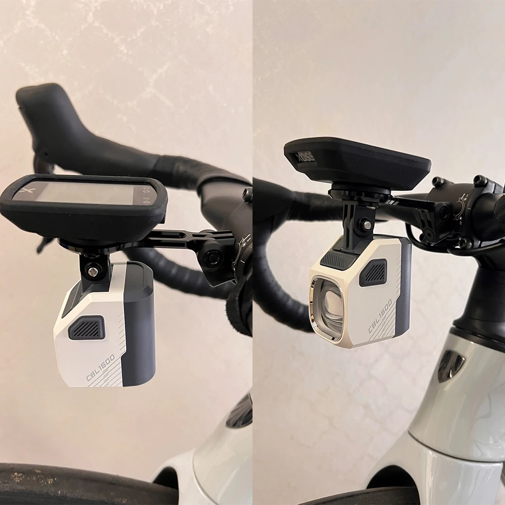 XODCK Trek Bontrager Blendr BMC ICS Cervelo Bike Stem Handlebar Out-front Gopro Combo Mount for Garmin Wahoo Bryton IGPSPORT