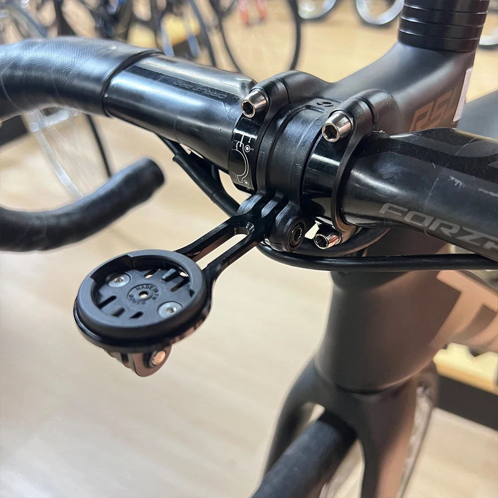 XODCK Trek Bontrager Blendr BMC ICS Cervelo Bike Stem Handlebar Out-front Gopro Combo Mount for Garmin Wahoo Bryton IGPSPORT