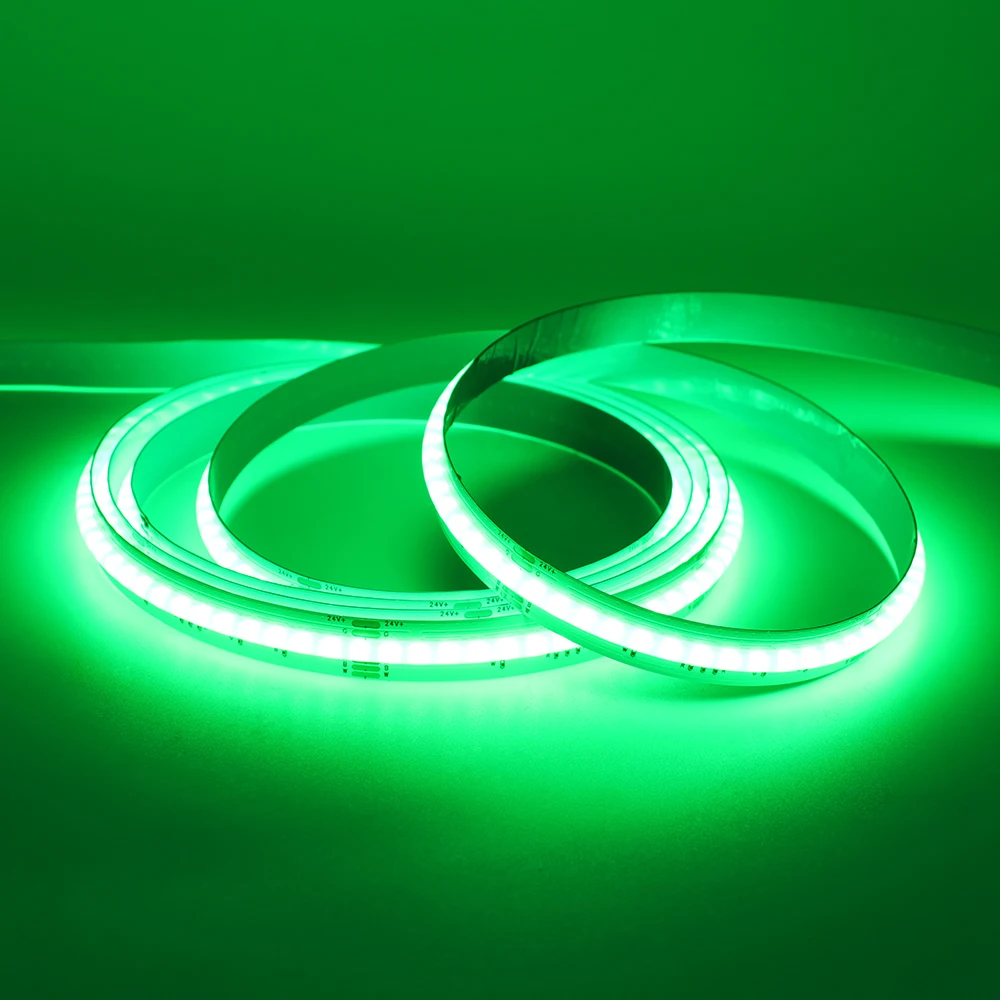 RGB RGBW RGBWW RGBCCT COB LED Strip 12V 24V 840 784LEDs/M Flexible High Bright Dotless Led Tape Diode Flexible Ribbon