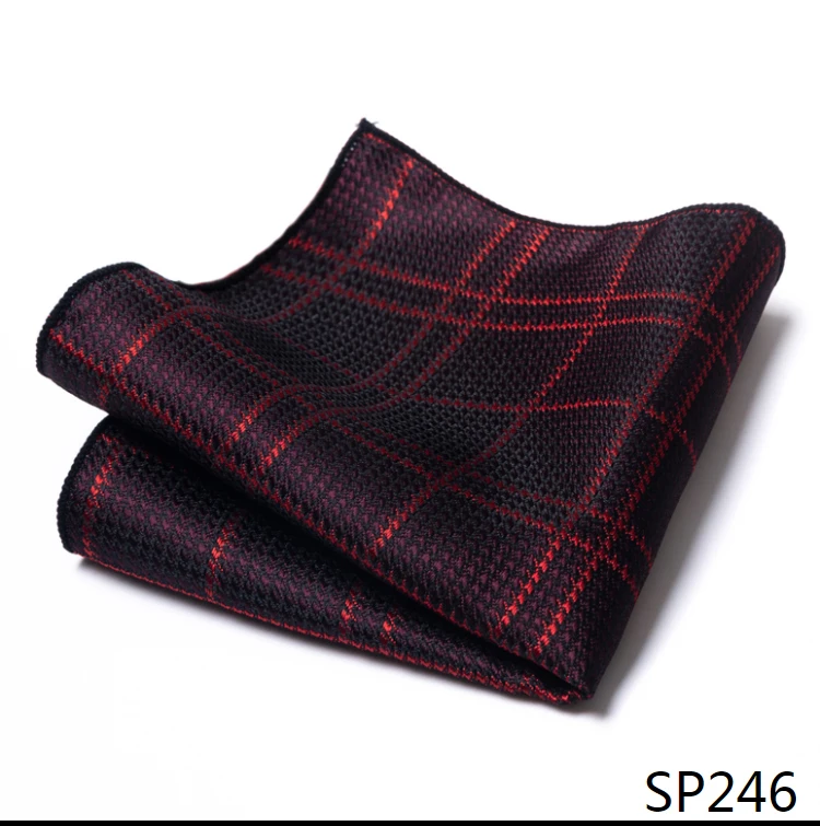 Mix Colors Newest style Classic Silk Pocket Square Handkerchief Clothing accessories Paisley Beige Male Fit Business