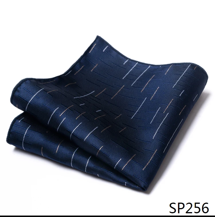 Mix Colors Newest style Classic Silk Pocket Square Handkerchief Clothing accessories Paisley Beige Male Fit Business