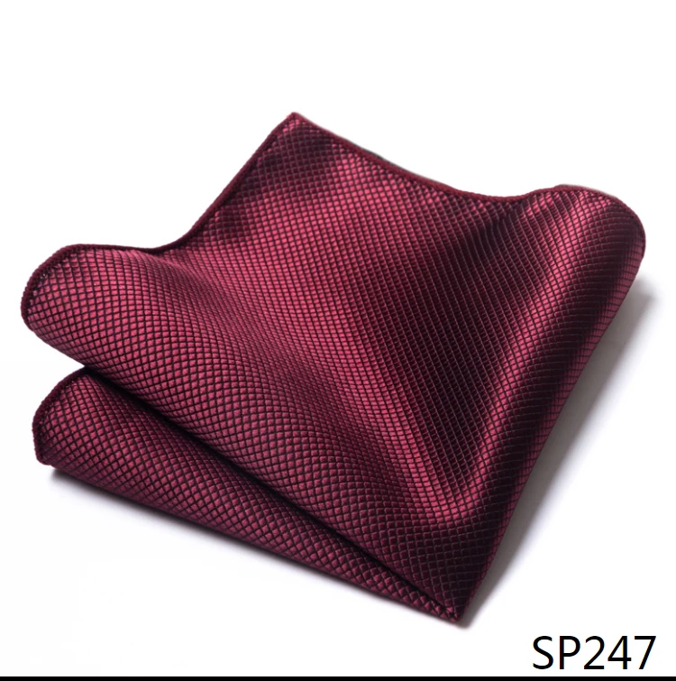 Mix Colors Newest style Classic Silk Pocket Square Handkerchief Clothing accessories Paisley Beige Male Fit Business
