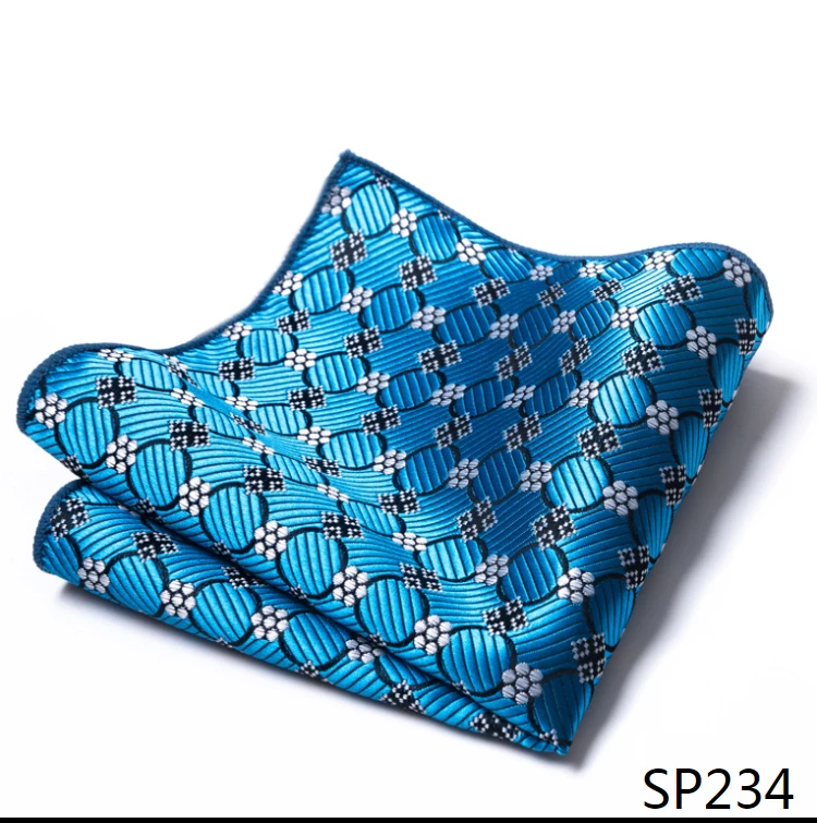Mix Colors Newest style Classic Silk Pocket Square Handkerchief Clothing accessories Paisley Beige Male Fit Business
