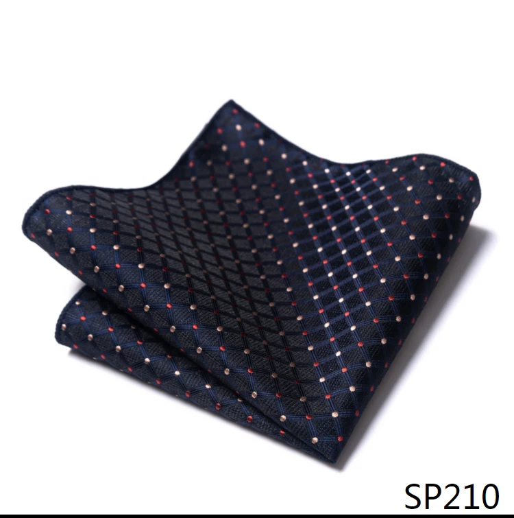 Mix Colors Newest style Classic Silk Pocket Square Handkerchief Clothing accessories Paisley Beige Male Fit Business