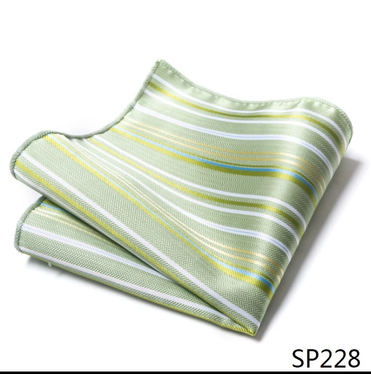 Mix Colors Newest style Classic Silk Pocket Square Handkerchief Clothing accessories Paisley Beige Male Fit Business