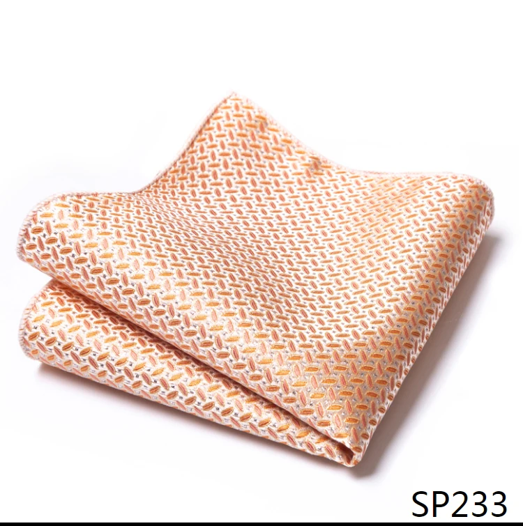 Mix Colors Newest style Classic Silk Pocket Square Handkerchief Clothing accessories Paisley Beige Male Fit Business