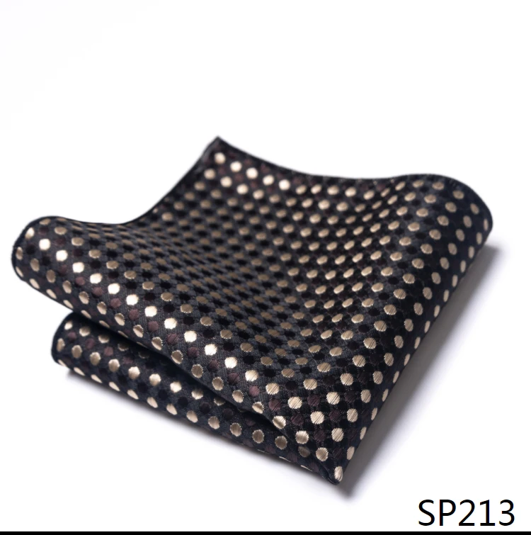 Mix Colors Newest style Classic Silk Pocket Square Handkerchief Clothing accessories Paisley Beige Male Fit Business