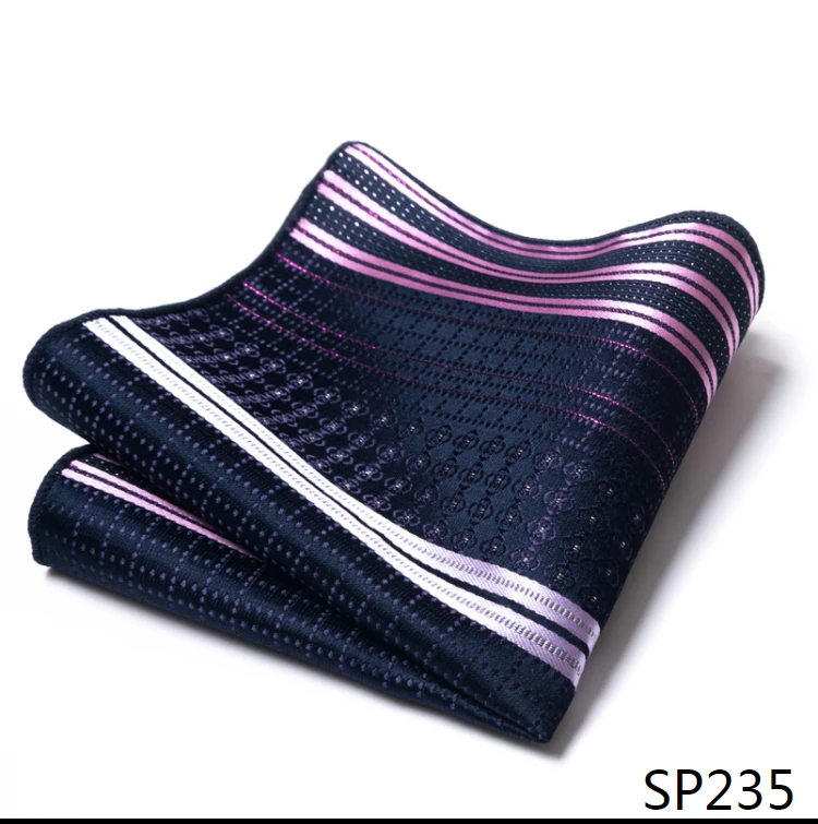 Mix Colors Newest style Classic Silk Pocket Square Handkerchief Clothing accessories Paisley Beige Male Fit Business