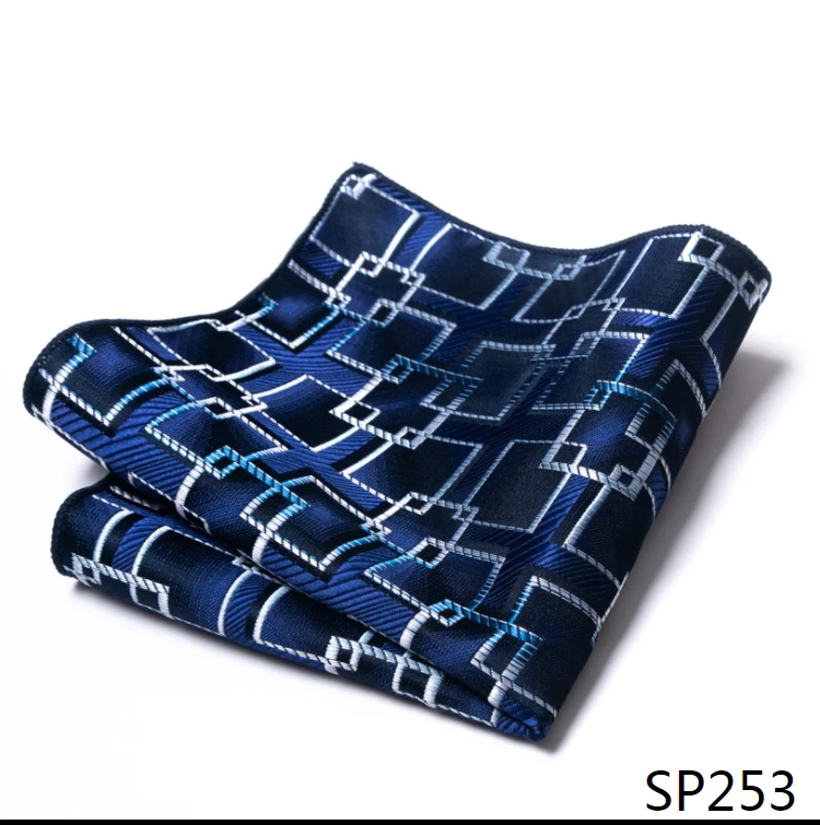 Mix Colors Newest style Classic Silk Pocket Square Handkerchief Clothing accessories Paisley Beige Male Fit Business