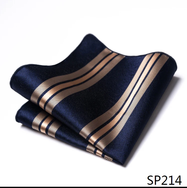 Mix Colors Newest style Classic Silk Pocket Square Handkerchief Clothing accessories Paisley Beige Male Fit Business