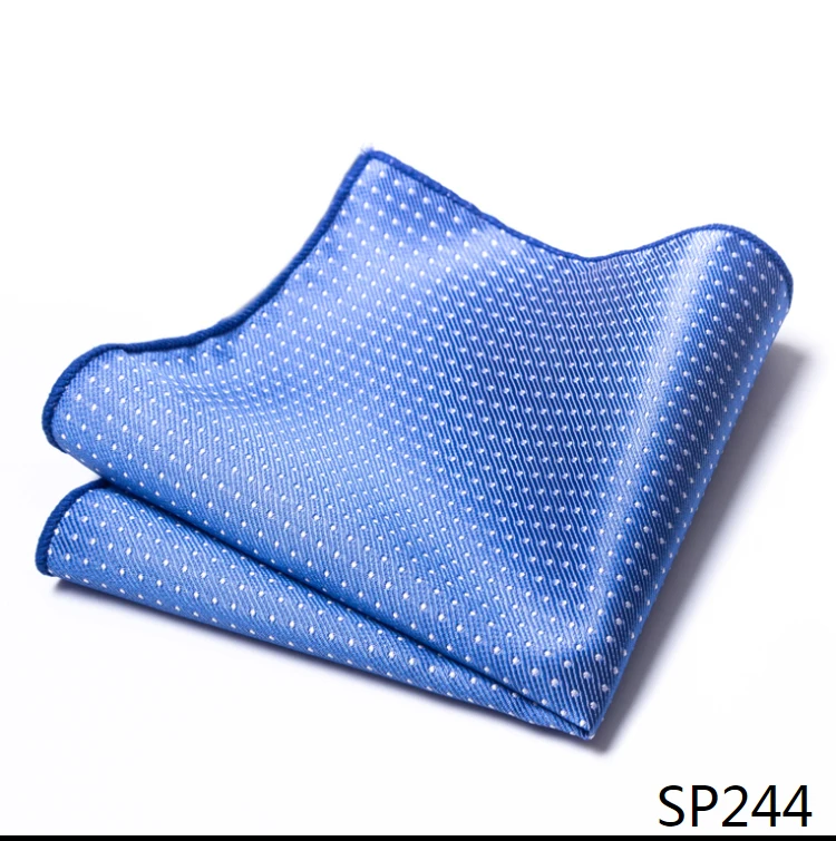 Mix Colors Newest style Classic Silk Pocket Square Handkerchief Clothing accessories Paisley Beige Male Fit Business