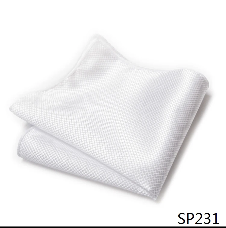 Mix Colors Newest style Classic Silk Pocket Square Handkerchief Clothing accessories Paisley Beige Male Fit Business