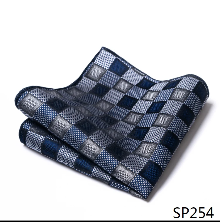 Mix Colors Newest style Classic Silk Pocket Square Handkerchief Clothing accessories Paisley Beige Male Fit Business