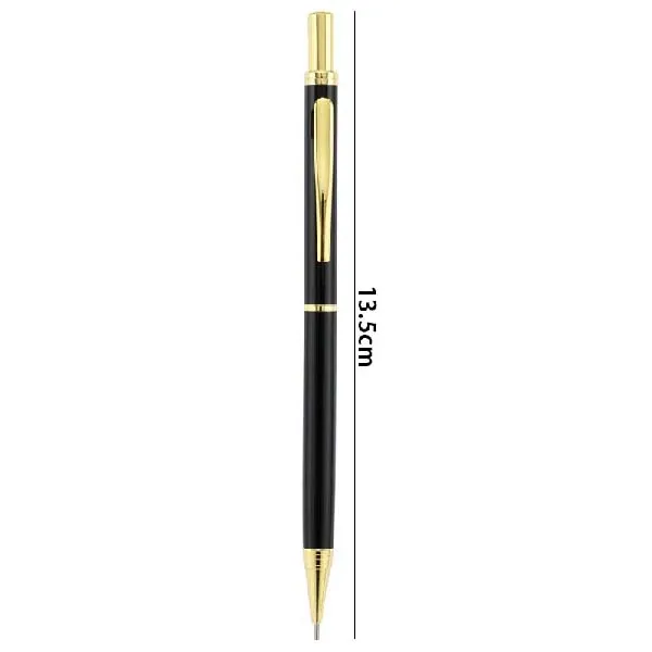 0.5mm Metal Mechanical Pencils Gold Silver Pencils for School Office Writing Supplies Kawaii Stationery