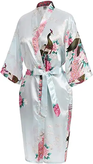 Rayon Robes Women Nightwear Flower Home Clothes Intimate Lingerie Casual Kimono Bath Gown Lady Sexy Night Dress Oversize 3XL