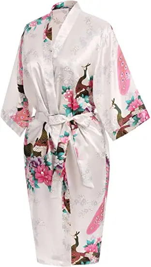 Rayon Robes Women Nightwear Flower Home Clothes Intimate Lingerie Casual Kimono Bath Gown Lady Sexy Night Dress Oversize 3XL
