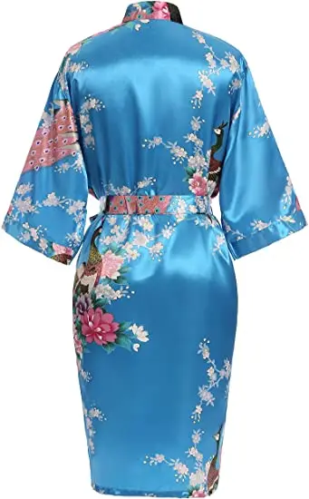 Rayon Robes Women Nightwear Flower Home Clothes Intimate Lingerie Casual Kimono Bath Gown Lady Sexy Night Dress Oversize 3XL